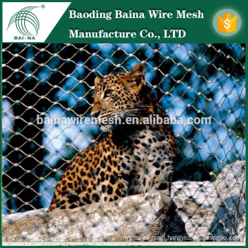 304 stainless steel animal enclosure mesh/steel rope mesh net for animal